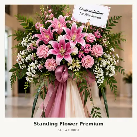 Standing Flowers Cempaka Putih
